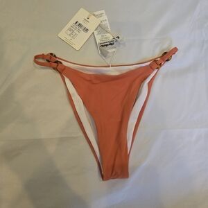 Free People NWT Women's Rhythm Ring Itsy Pant Tango Bikini Swim M Bottoms